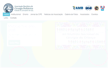 Tablet Screenshot of cipe.org.br